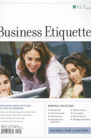 Cover of *IE Business Etiquette CBT