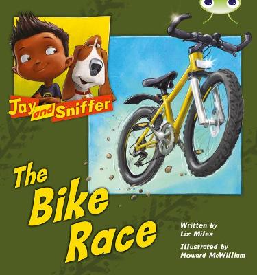 Cover of Bug Club Independent Fiction Year 1 Blue A Jay and Sniffer: The Bike Race