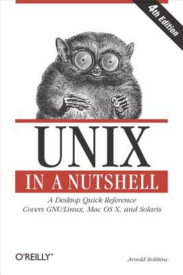 Book cover for Unix in a Nutshell