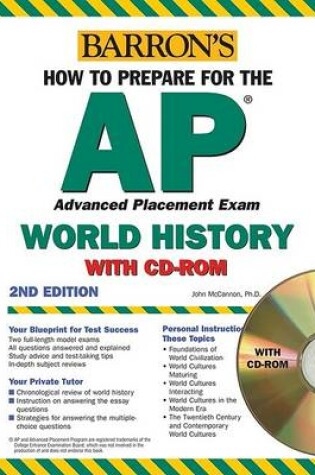 Cover of Barron's How to Prepare for the AP: World History