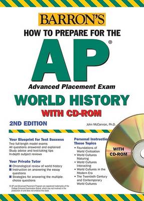 Cover of Barron's How to Prepare for the AP: World History