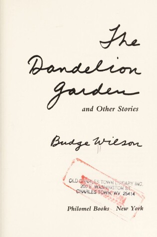 Cover of The Dandelion Garden