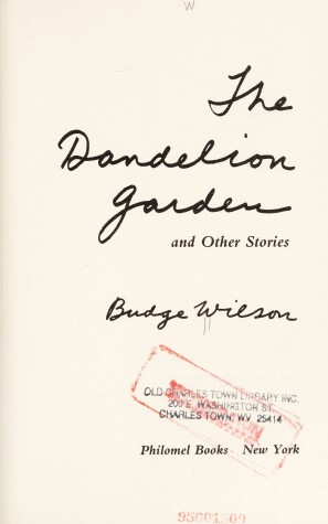 Book cover for The Dandelion Garden