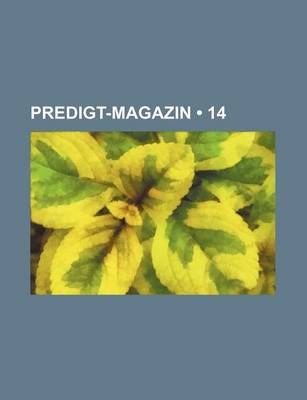 Book cover for Predigt-Magazin (14 )