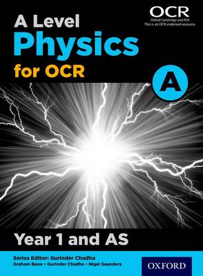 Book cover for A Level Physics for OCR A: Year 1 and AS