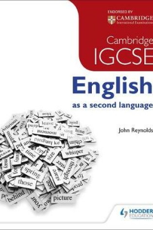 Cover of Cambridge IGCSE English as a second language