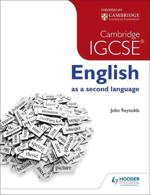 Book cover for Cambridge IGCSE English as a second language