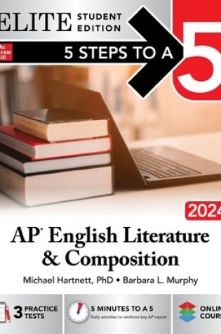 Cover of 5 Steps to a 5: AP English Literature and Composition 2024 Elite Student Edition