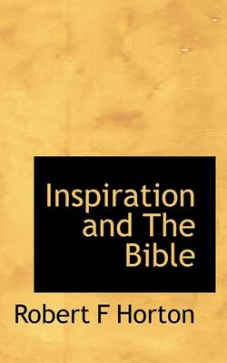 Book cover for Inspiration and the Bible