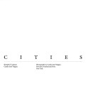 Book cover for Silent Cities