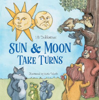 Book cover for Sun & Moon Take Turns