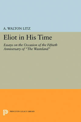 Cover of Eliot in His Time