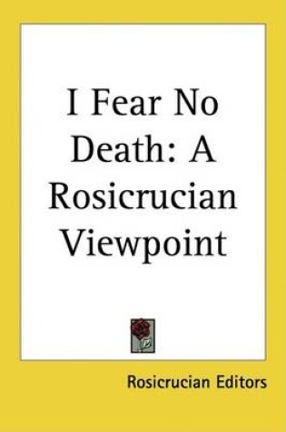 Cover of I Fear No Death