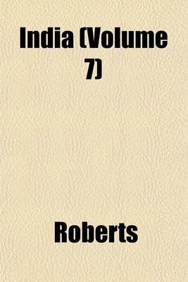 Book cover for India (Volume 7)