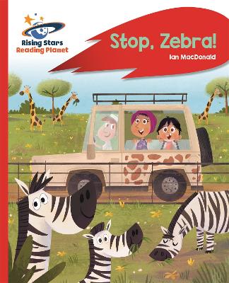 Cover of Reading Planet - Stop, Zebra! - Red A: Rocket Phonics