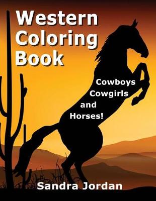 Book cover for Western Coloring Book