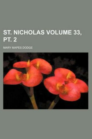 Cover of St. Nicholas Volume 33, PT. 2