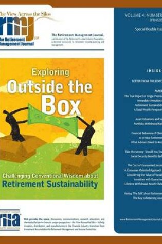 Cover of The Retirement Management Journal