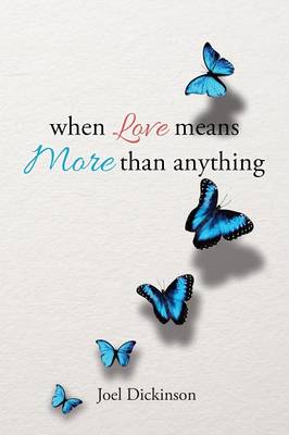 Book cover for when Love means More than anything