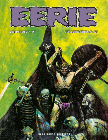 Book cover for Eerie Archives Volume 25