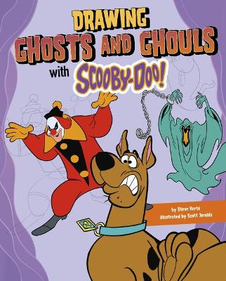 Book cover for Drawing Ghosts and Ghouls with Scooby-Doo!