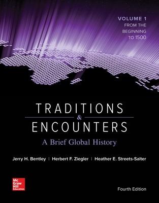 Book cover for Traditions & Encounters: A Brief Global History Volume 1