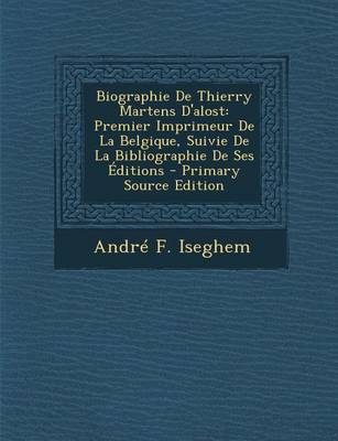 Book cover for Biographie de Thierry Martens D'Alost