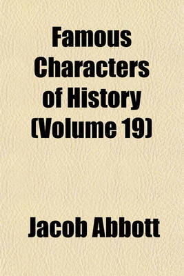 Book cover for Famous Characters of History (Volume 19)