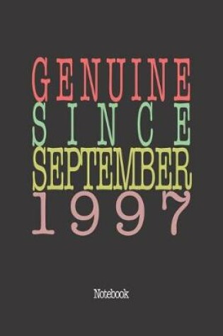 Cover of Genuine Since September 1997