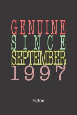 Book cover for Genuine Since September 1997