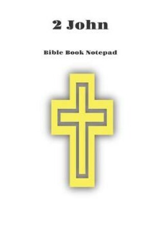 Cover of Bible Book Notepad 2 John