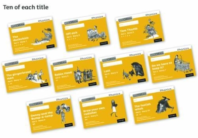 Book cover for Read Write Inc. Phonics: Yellow Set 5 Core Black & White Storybooks (Pack of 100)