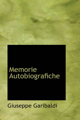 Book cover for Memorie Autobiografiche