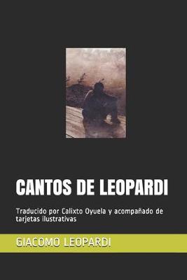 Book cover for Cantos de Leopardi