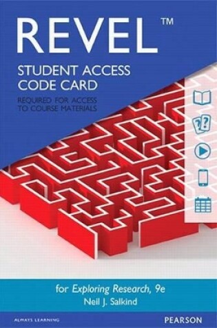 Cover of Revel for Exploring Research -- Access Card