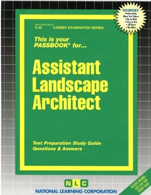 Book cover for Assistant Landscape Architect