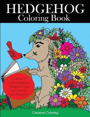 Cover of Hedgehog Coloring Book