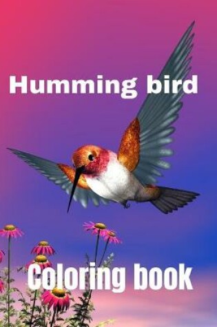 Cover of Hummingbird coloring book