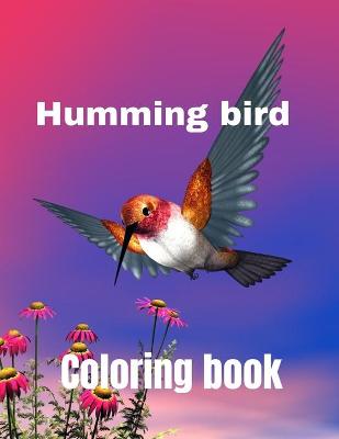 Book cover for Hummingbird coloring book