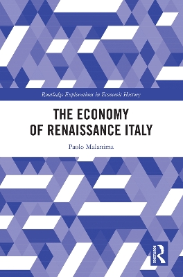 Cover of The Economy of Renaissance Italy