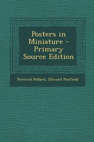 Cover of Posters in Miniature