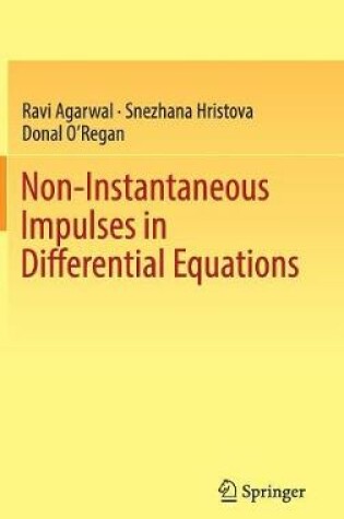 Cover of Non-Instantaneous Impulses in Differential Equations
