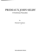 Book cover for Selby, a Gentleman Naturalist