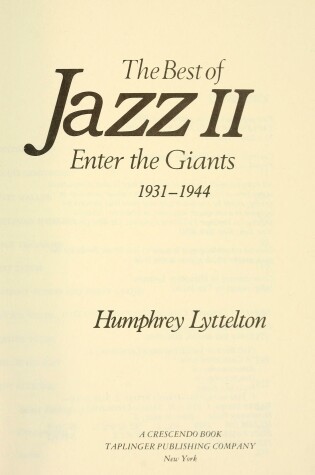 Cover of Enter the Giants, 1931-1944