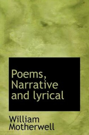 Cover of Poems, Narrative and Lyrical