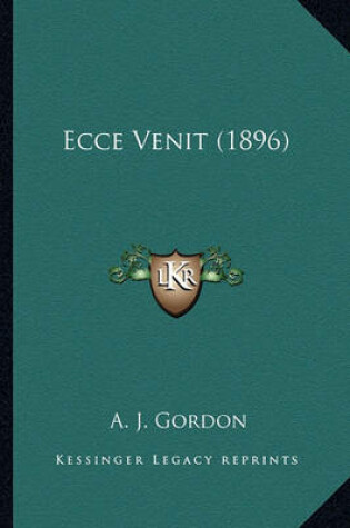 Cover of Ecce Venit (1896)