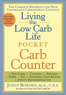 Book cover for Living the Low Carb Life Pocket Carb Counter