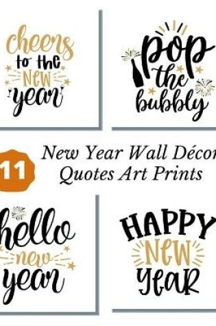 Cover of New Year Wall Decor Quotes Art Prints