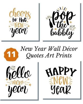 Book cover for New Year Wall Decor Quotes Art Prints