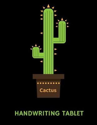 Book cover for Cactus Handwriting Tablet